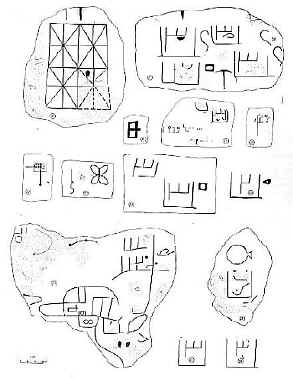 Inscriptions at metsamor, ca. 4000 BC