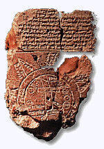 Armenia on Babylonian Map